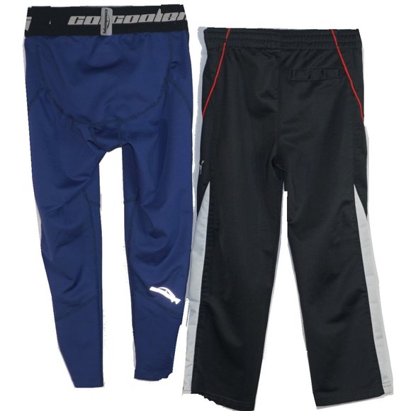 Coolomg & Puma boys sweat & compression pants 5 & XXS EUC - Picture 4 of 4